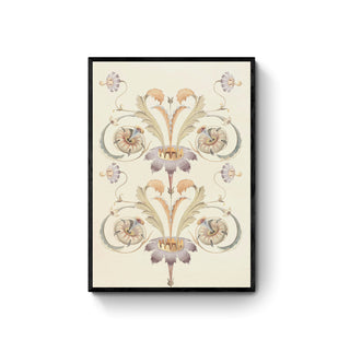 Cuadro Espejo Floral - Fine Art Botánico | Artenigma