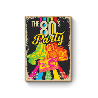 Cuadro Fiesta de los 80