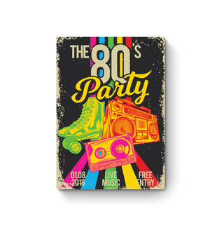 Cuadro Fiesta de los 80