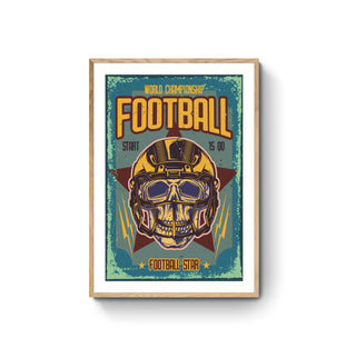 Cuadro Football Star