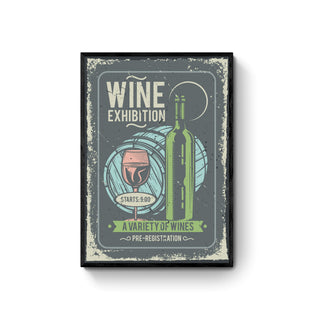 Cuadro Wine Exhibition - Arte Vintage | Artenigma