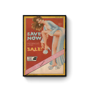 Cuadro Frederick's of Hollywood 1979 - Arte Vintage | Artenigma
