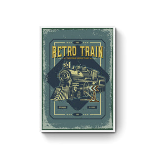 Cuadro Retro Tren