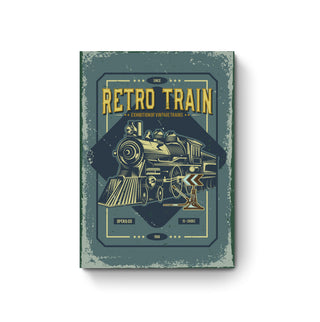 Cuadro Retro Tren