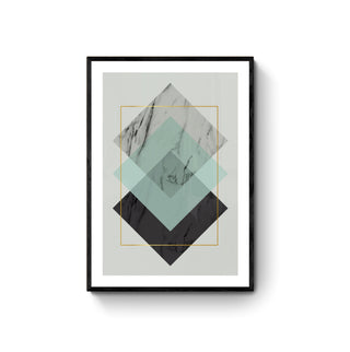 Triptico Marmolado I