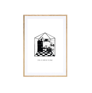 Cuadro Cocina - Seesee Ilustraciones