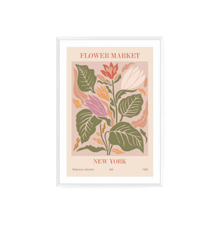 Cuadro Flower Market New York