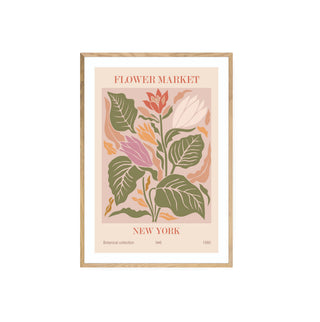 Cuadro Flower Market New York