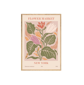 Cuadro Flower Market New York
