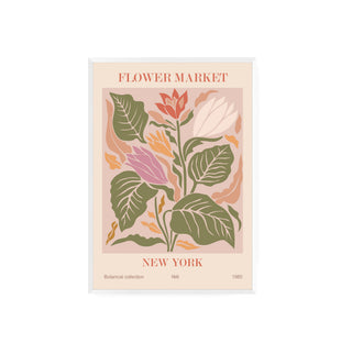 Cuadro Flower Market New York