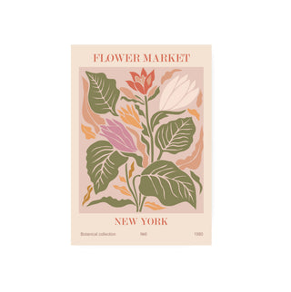 Cuadro Flower Market New York