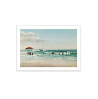 Cuadro Playa Retro