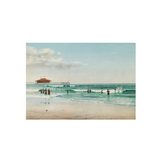 Cuadro Playa Retro