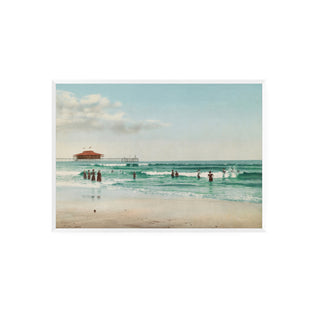 Cuadro Playa Retro