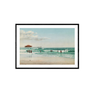 Cuadro Playa Retro
