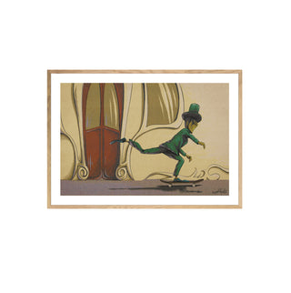 Art Nouveau Sk8 Pushing - Withiki