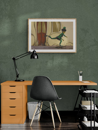 Art Nouveau Sk8 Pushing - Withiki