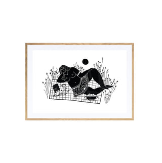 Cuadro Jardín - Seesee Ilustraciones