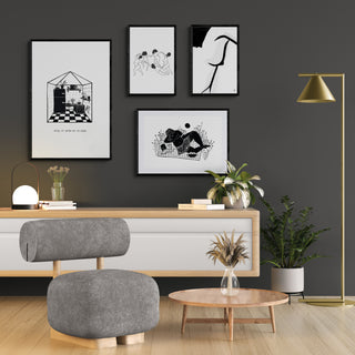 Cuadro Jardín - Seesee Ilustraciones