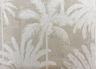 Papel Mural Mallorca Palms White - Artenigma