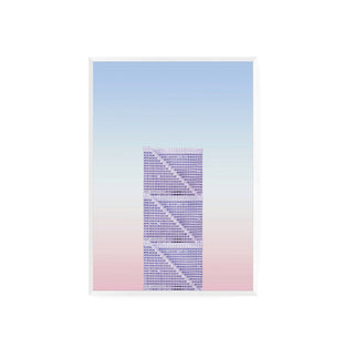 Cuadro Edificio Morado
