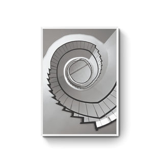 Cuadro Escalera Blanca