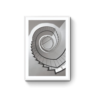 Cuadro Escalera Blanca