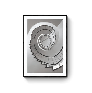 Cuadro Escalera Blanca