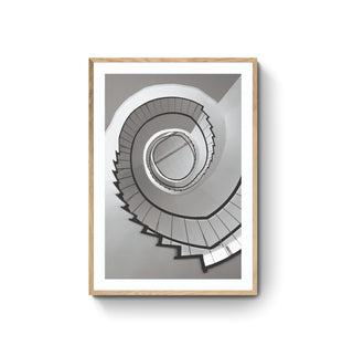 Cuadro Escalera Blanca