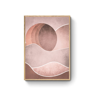 Cuadro Red Mountains I