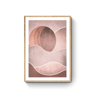Cuadro Red Mountains I