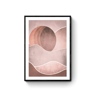 Cuadro Red Mountains I
