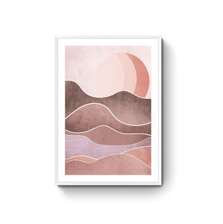 Cuadro Red Mountains II
