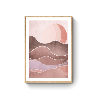 Cuadro Red Mountains II