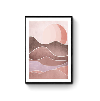 Cuadro Red Mountains II