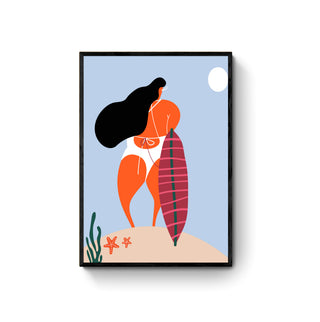 Cuadro Summer Surf - Arte Boho | Artenigma