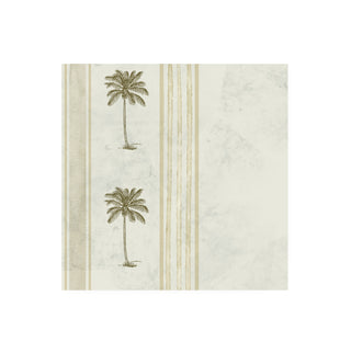 Papel Mural Palmeras Crema - Maria Gracia Mingo