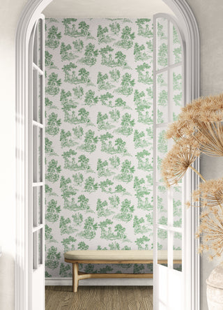 Toile de Jouy Green - $19.000 M2