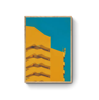 Cuadro Edificio amarillo