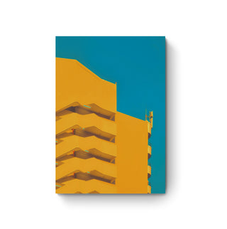 Cuadro Edificio amarillo