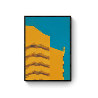 Cuadro Edificio amarillo - Fotografía Arquitectura | Artenigma