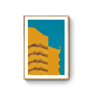 Cuadro Edificio amarillo