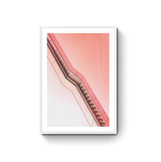 Cuadro Escalera Rosa