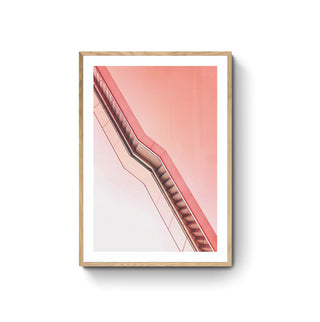 Cuadro Escalera Rosa