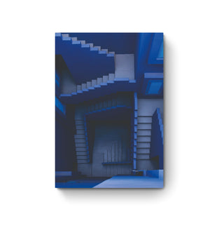 Cuadro Escalera Azul