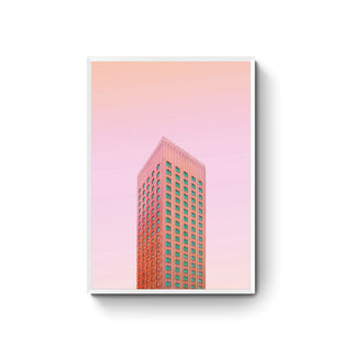 Cuadro Edificio Rosa