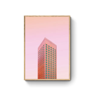 Cuadro Edificio Rosa
