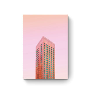 Cuadro Edificio Rosa