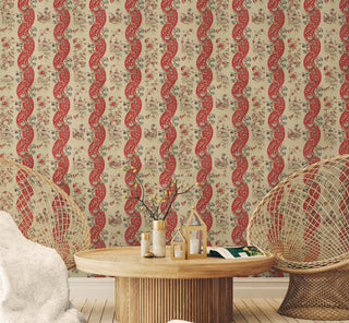 Papel Mural Retro Oriental - Artenigma - Papel Mural Oriental | Artenigma