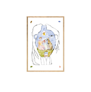 Mujer con perro - Ánforas - a.s.m.a studio